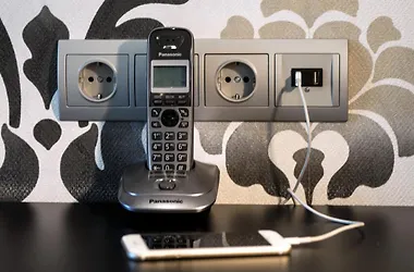 Spagna russo lingua inglese cordless telefono portatile telefono